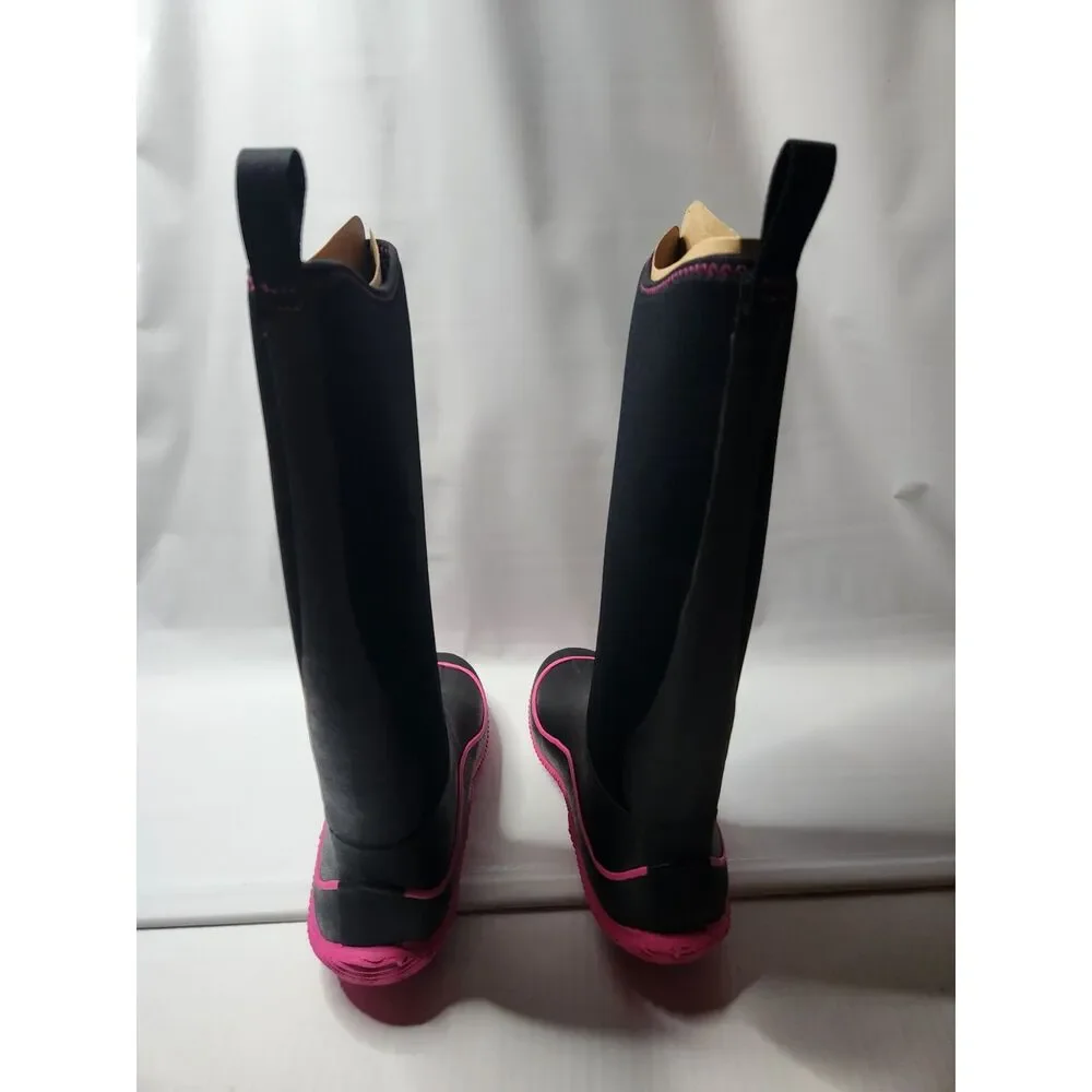 Muck Boot Company Women’s Hale Sporty Multi‑Season Boot Black/Hot Pink Size 11